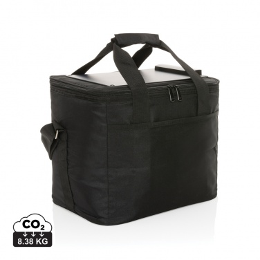 Logotrade business gifts photo of: Pedro AWARE™ RPET deluxe cooler bag with 5W solar panel