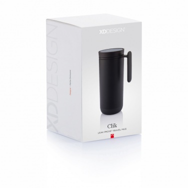 Logo trade business gift photo of: Clik leak proof travel mug