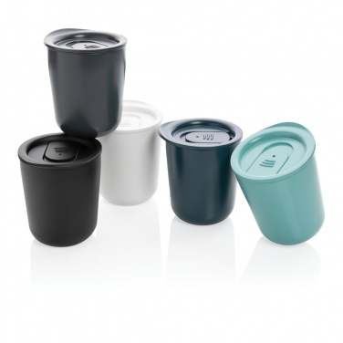 Logo trade business gift photo of: Simplistic antimicrobial coffee tumbler