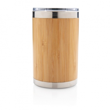 Logo trade promotional gifts picture of: Bamboo coffee to go tumbler