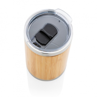 Logo trade advertising product photo of: Bamboo coffee to go tumbler