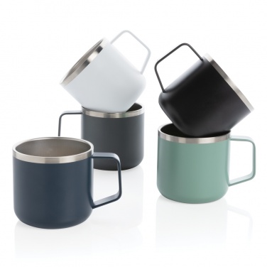 Logo trade corporate gifts image of: Stainless steel camp mug