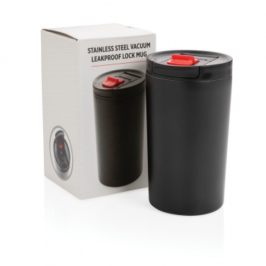 Logotrade promotional item image of: Double wall vacuum leakproof lock mug 300ml