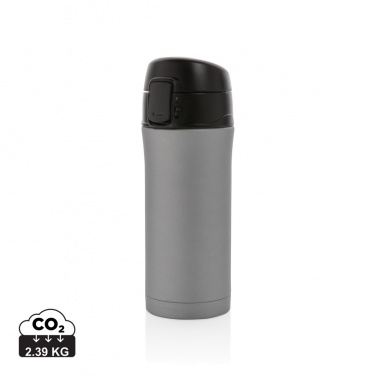 Logotrade promotional gift image of: Metallic easy lock vacuum mug