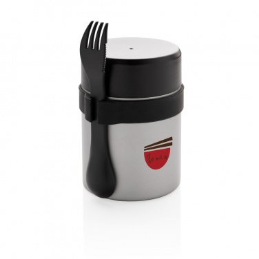 Logo trade advertising products image of: Bogota food flask with ceramic coating