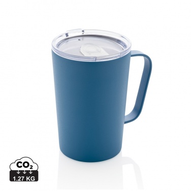 Logotrade business gift image of: RCS Recycled stainless steel modern vacuum mug with lid