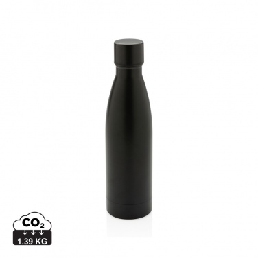 Logo trade promotional gifts picture of: RCS Recycled stainless steel solid vacuum bottle