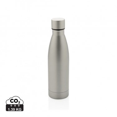 Logotrade promotional item image of: RCS Recycled stainless steel solid vacuum bottle