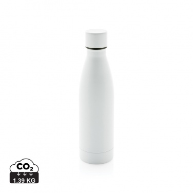 Logotrade promotional item image of: RCS Recycled stainless steel solid vacuum bottle