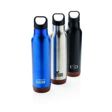 Logotrade promotional giveaway picture of: Cork leakproof vacuum flask