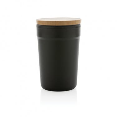 Logotrade promotional giveaway image of: GRS certified recycled PP mug with bamboo lid