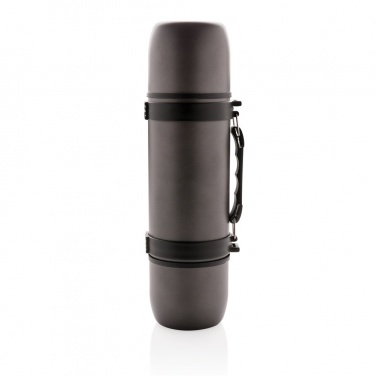 Logo trade promotional gift photo of: Vacuum flask with 2 cups