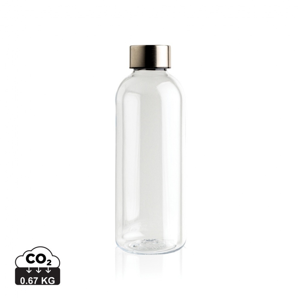 Logo trade corporate gifts image of: Leakproof water bottle with metallic lid