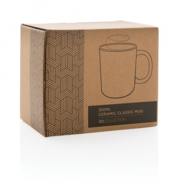 Logotrade advertising products photo of: Ceramic classic mug 350ml