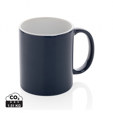 Logo trade promotional items image of: Ceramic classic mug 350ml