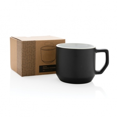 Logo trade promotional gift photo of: Ceramic modern mug 350ml