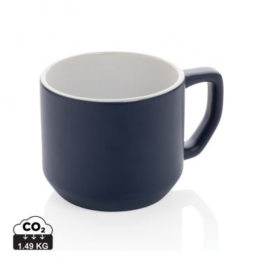 Logotrade promotional product image of: Ceramic modern mug 350ml