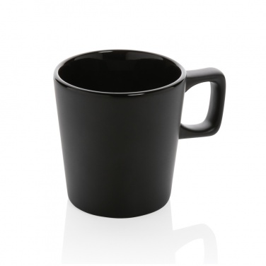 Logo trade business gift photo of: Ceramic modern coffee mug 300ml