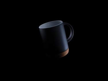 Logo trade promotional giveaway photo of: Ceramic mug with cork base 280ml
