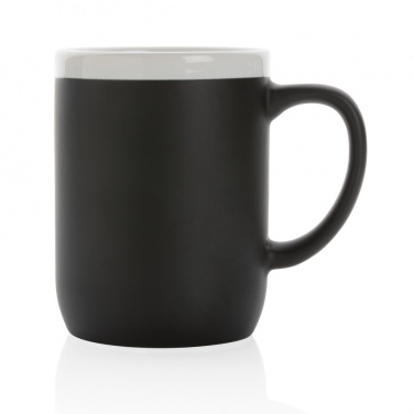 Logo trade promotional item photo of: Ceramic mug with white rim 300ml