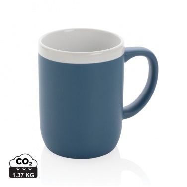 Logotrade promotional item image of: Ceramic mug with white rim 300ml
