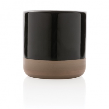 Logo trade business gift photo of: Glazed ceramic mug 360ml