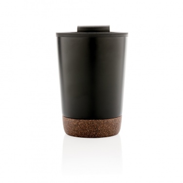 Logotrade promotional products photo of: GRS RPP stainless steel cork coffee tumbler