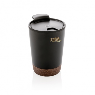 Logo trade promotional items image of: GRS RPP stainless steel cork coffee tumbler