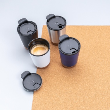Logotrade promotional giveaways photo of: GRS RPP stainless steel cork coffee tumbler