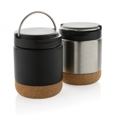Logo trade promotional item photo of: Savory RCS certified recycled stainless steel foodflask