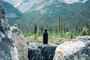 Logo trade corporate gift photo of: Flow RCS recycled stainless steel vacuum bottle
