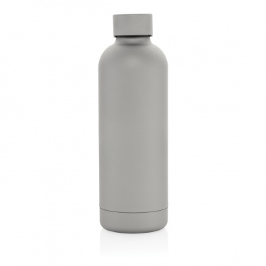 Logo trade corporate gifts picture of: RCS Recycled stainless steel Impact vacuum bottle