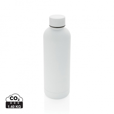 Logotrade promotional giveaway picture of: RCS Recycled stainless steel Impact vacuum bottle