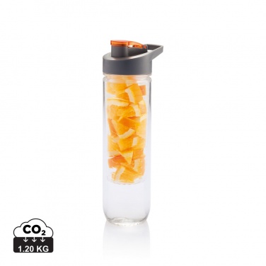 Logo trade promotional products image of: Water bottle with infuser