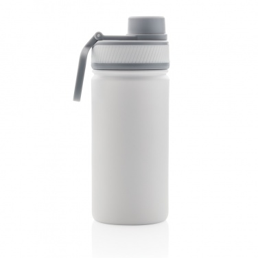 Logotrade business gift image of: Vacuum stainless steel bottle with sports lid 550ml