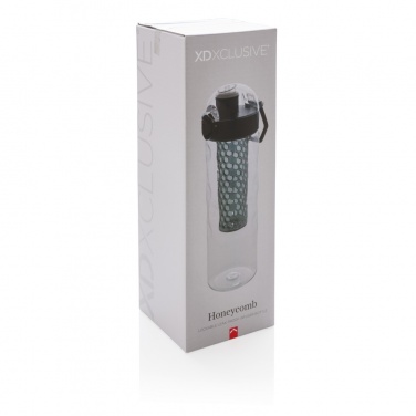 Logo trade promotional products picture of: Honeycomb lockable leak proof infuser bottle