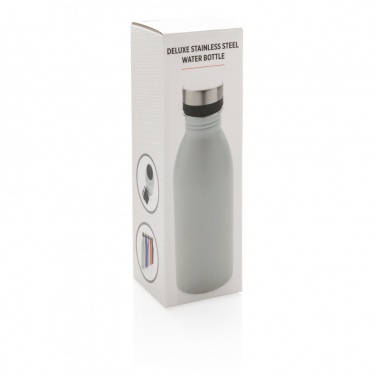 Logo trade promotional items picture of: Deluxe stainless steel water bottle