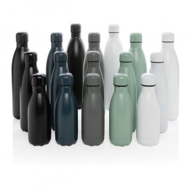 Logo trade corporate gift photo of: Solid colour vacuum stainless steel bottle 500 ml