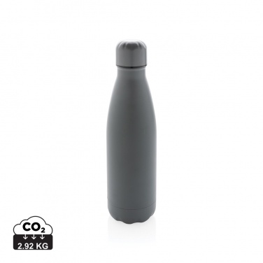 Logotrade promotional product image of: Solid colour vacuum stainless steel bottle 500 ml