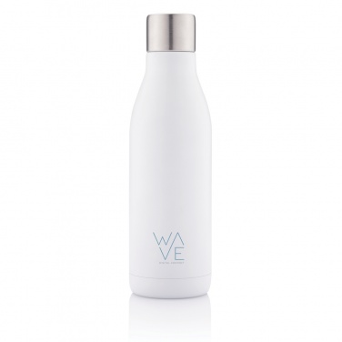 Logotrade promotional giveaway image of: UV-C steriliser vacuum stainless steel bottle