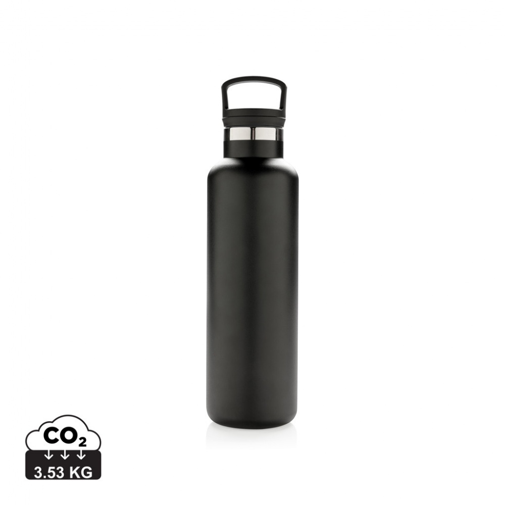Logo trade corporate gifts image of: Vacuum insulated leak proof standard mouth bottle