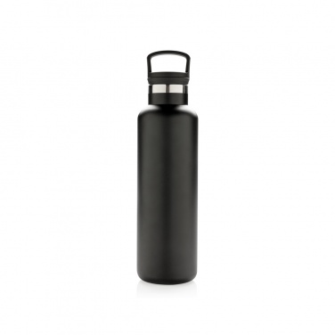 Logo trade promotional merchandise picture of: Vacuum insulated leak proof standard mouth bottle