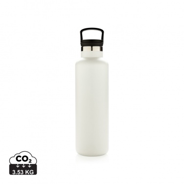 Logo trade promotional gifts image of: Vacuum insulated leak proof standard mouth bottle