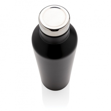Logo trade promotional giveaways picture of: Modern vacuum stainless steel water bottle