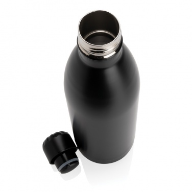 Logo trade promotional products picture of: Solid colour vacuum stainless steel bottle 1L