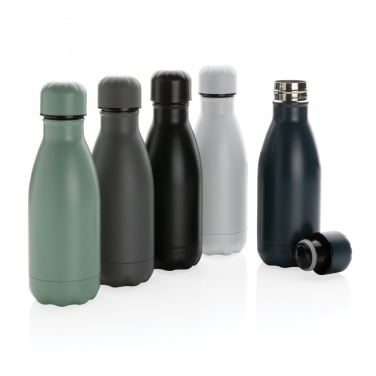 Logotrade promotional item picture of: Solid colour vacuum stainless steel bottle 260ml