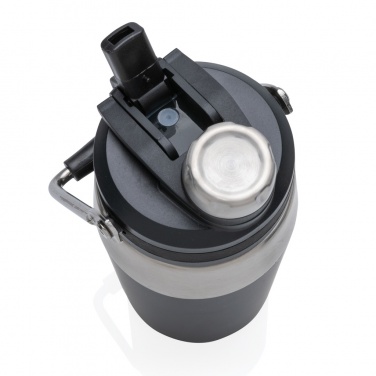 Logo trade promotional gift photo of: Vacuum stainless steel dual function lid bottle 500ml