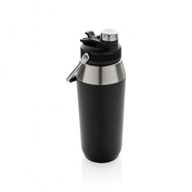 Logo trade advertising products image of: Vacuum stainless steel dual function lid bottle 1L