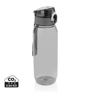 Logo trade promotional giveaways picture of: Yide RCS Recycled PET leakproof lockable waterbottle 800ml