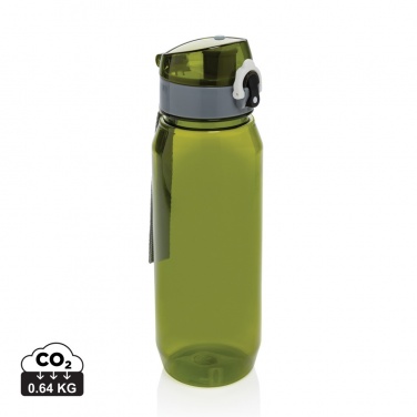 Logo trade promotional giveaways picture of: Yide RCS Recycled PET leakproof lockable waterbottle 800ml